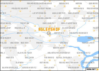 map of Adlershof