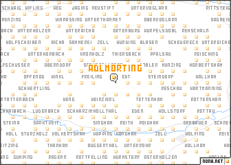 map of Adlmörting