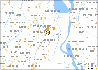 map of Admāni