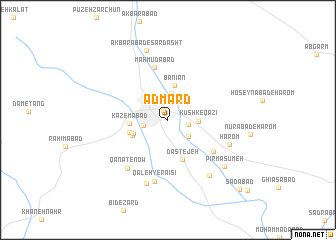 map of Ādmard