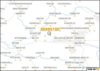 map of Admaston