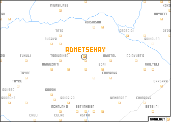 map of Ādme Tsʼehāy