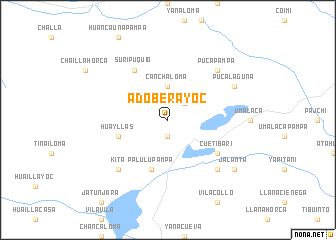 map of Adoberayoc