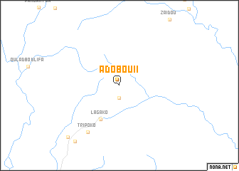 map of Adobou II
