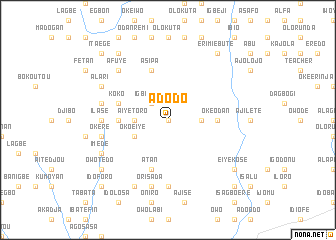 map of Adodo