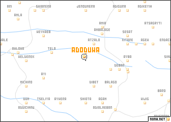 map of Ādoduwa