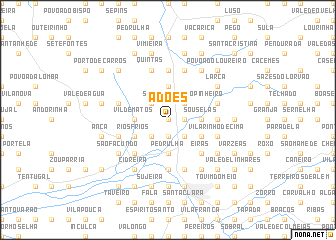 map of Adões