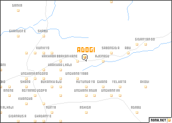 map of Adogi