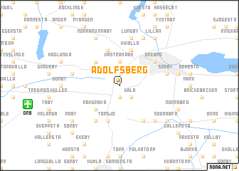 map of Adolfsberg