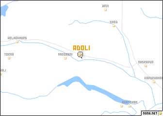 map of Ādoli