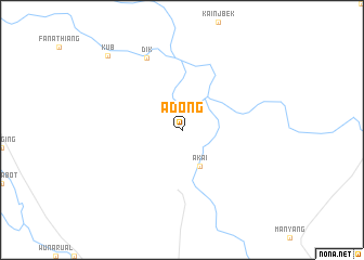 map of Adong