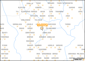 map of Adonsi