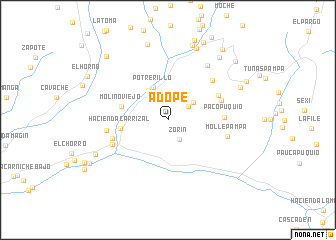 map of Adope