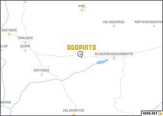 map of A do Pinto