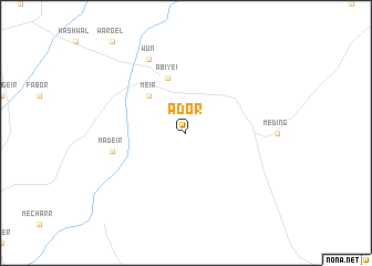 map of Ador