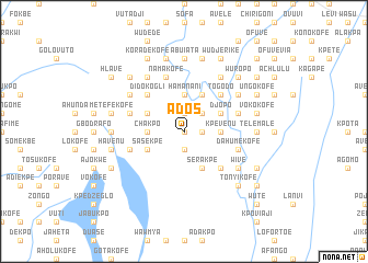 map of Ados