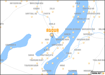 map of Adoua