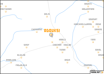 map of Adouksi