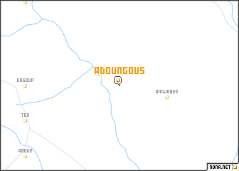 map of Adoungous