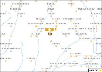 map of Adouz