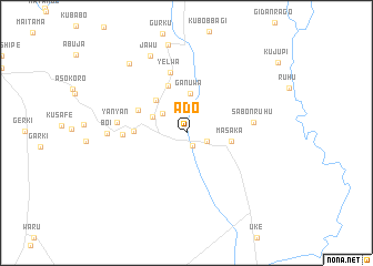 map of Ado