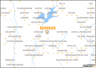 map of Adrados