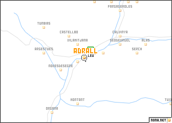 map of Adrall