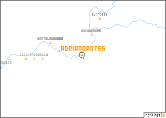 map of Adriano Potes