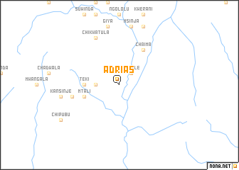 map of Adrias