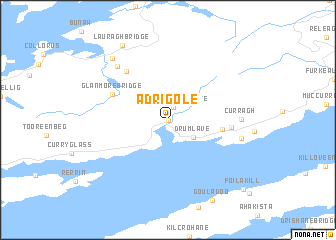 map of Adrigole