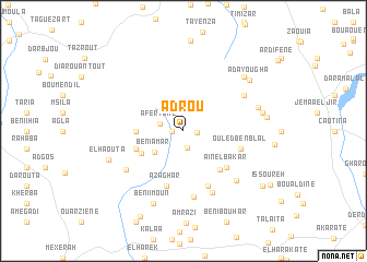 map of Adrou