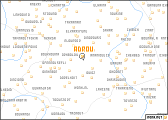 map of Adrou