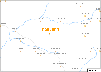 map of Adruban