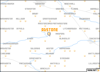 map of Adstone