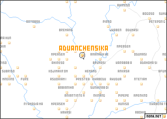 map of Aduanchensika