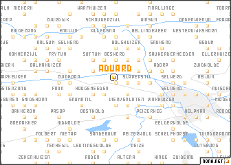 map of Aduard