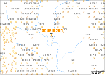 map of Adubiaran