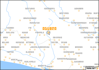 map of Adubra