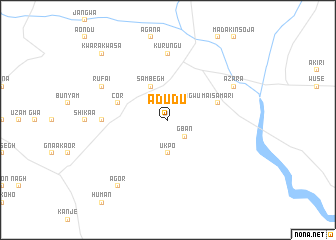map of Adudu