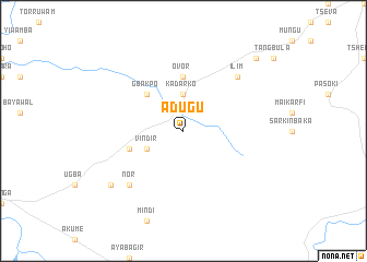 map of Adugu