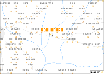 map of Aduhanhan