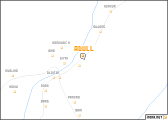 map of Adull