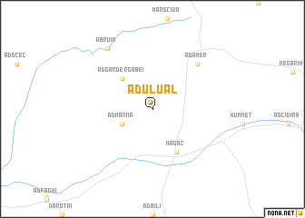 map of Ad Ulual