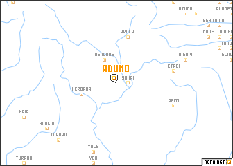 map of Adumo