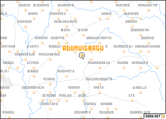 map of Adumu Igbagu