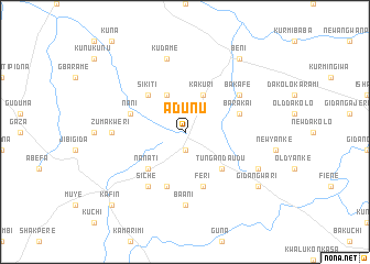 map of Adunu