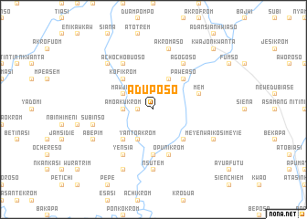 map of Aduposo