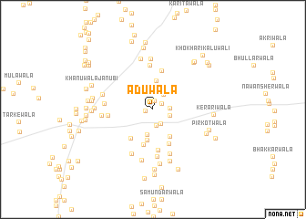 map of Adūwāla