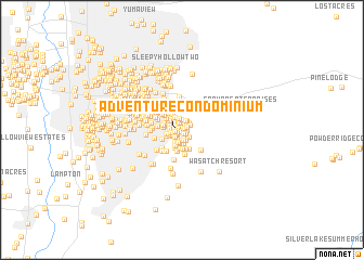 map of Adventure Condominium