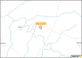 map of Adwari